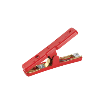 Narva Solid Brass Black Battery Clamp – 400A Red