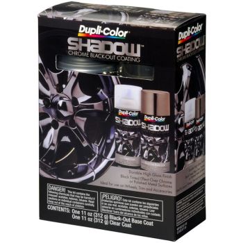 Dupli-Color Shadow Chrome Black-Out Kit (Black/Clear)  Kit