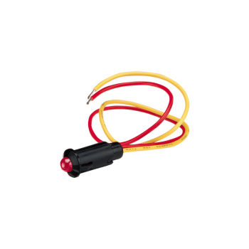 Narva 12 Volt Pilot Lamp Pre-Wired With Red Led