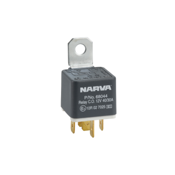 Narva 12V 40A/30A Change-Over 5 Pin Relay With Resistor (Blister Pack Of 1)