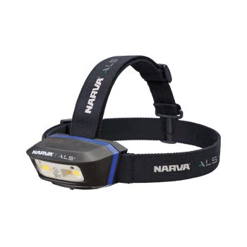 Narva Als Rechargeable L.E.D Head Lamp - 250 Lumens With Green & Red Funtions
