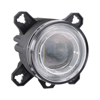 Narva 9-33V L.E.D High Beam Headlamp Assembly With Drl And Position Light 90mm Diameter