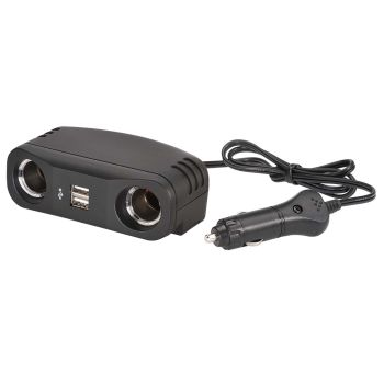 Narva Cigarette Lighter Plug With Extended Lead Accessory Sockets And Usb Sockets