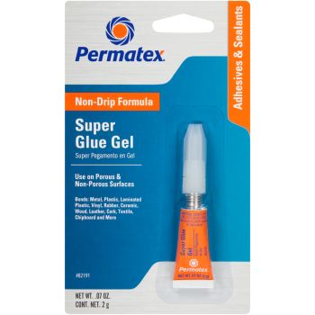 Permatex Super Glue Gel 2g