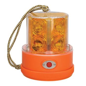 Narva Sentry L.E.D Portable Battery Powered Strobe (Amber) With Magnetic Base