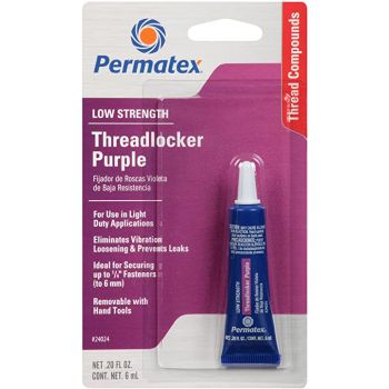 Permatex Low Strength Purple Theadlocker 6ml 