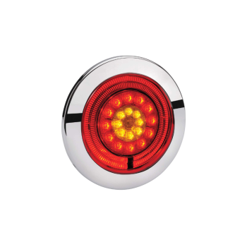 Narva 9–33V Model 56 Led Rear Stop (Red) And Direction Indicator Lamp With Red Led Tail Ring