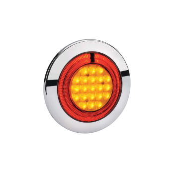 Narva 9–33V Model 56 Led Sequential Rear Direction Indicator Lamp With Red Led Tail Ring (Left)