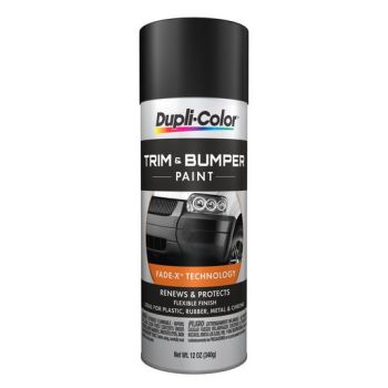 Dupli-Color Trim & Bumper Paint Black 312g