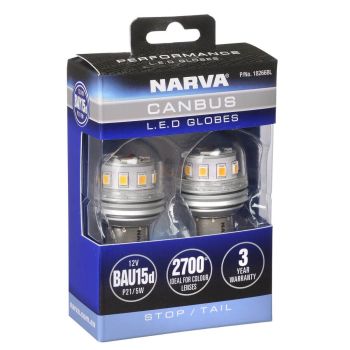Narva 12V BAY15D P21/5W LED Globes With Canbus (2)