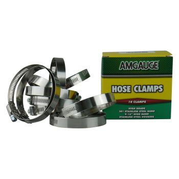 Amgauge Full Stainless Steel Hose Clamps (70-95mm) 2.3/4