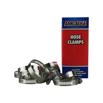 Amgauge Part Stainless Steel Hose Clamps (39-63mm) 1.9/16