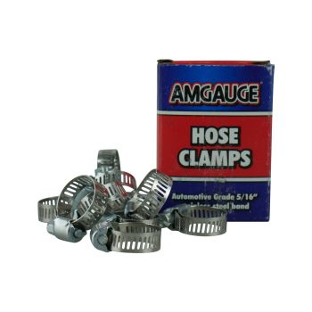Amgauge Part Stainless Steel Hose Clamps (8-22mm) 5/16