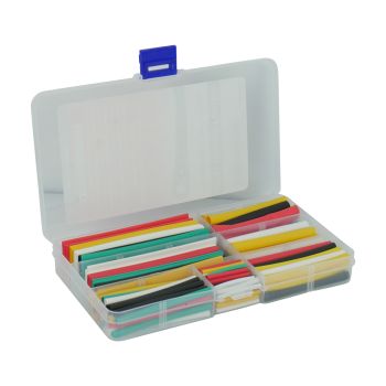 HeatShrink Assortment Pack Multi-Colour 140 Piece 