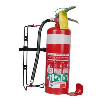 2.0KG ABE Powder Type Fire Extinguisher with Metal Mounting Bracket 