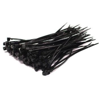 Cable Ties 160mm x 2.5mm Black | Bag of 100