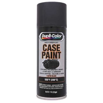 Dupli-Color Motorsport Black Oxide Case Paint - Satin Black 312g