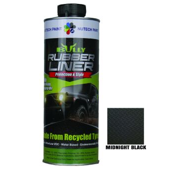 Bullyliner Midnight 1L Rubberised Protective Coating 
