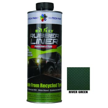 Bullyliner River Green 1L | Rubberised Protective Body Coating 