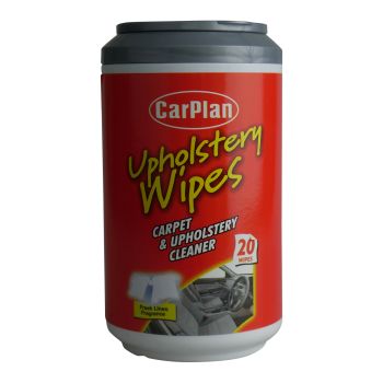 Upholstery & Carpet Wipes Tub of 20 