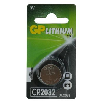 GP Lithium - Coin Cell Remote Battery 3 Volts CR2032