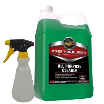 Meguiars D101 Detailers All Purpose Cleaner 3.8L + Spray Bottle 