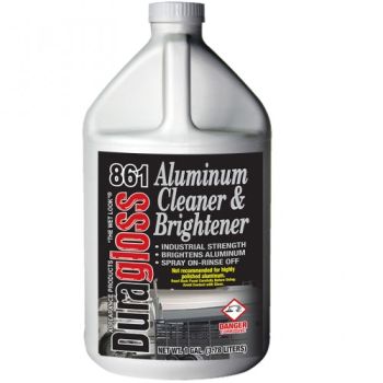 Duragloss 861 Heavy Duty Aluminium Cleaner & Brightener 3.78L 