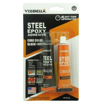 Visbella Epoxy Glue 5 Minutes Grey 2X20mL Tubes