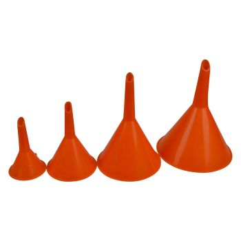 Funnel Set Small Plastic 4Pc