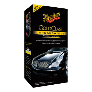 Meguiars Gold Class Carnauba Plus Premium Liquid Wax Pack 473mL