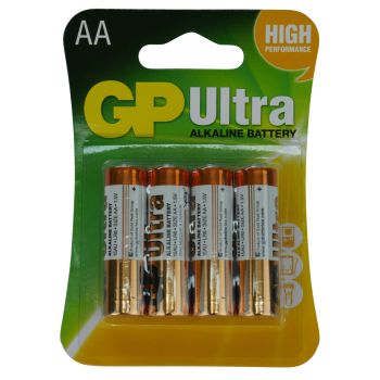 GP Alkaline – AA Battery Pack of 4