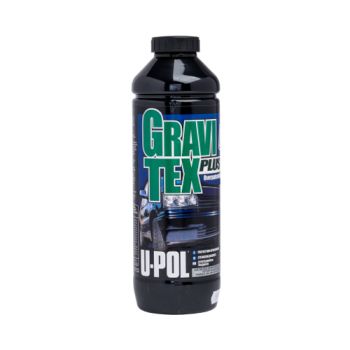 uPol Gravitex HS Stonechip Protector Black Bottle 1L