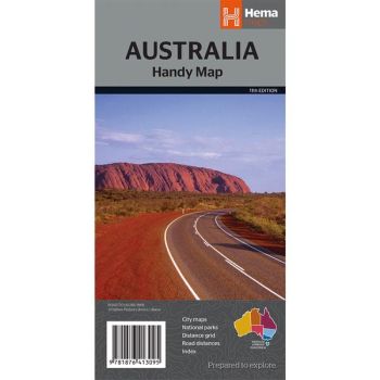 Hema Handy Map Of Australia