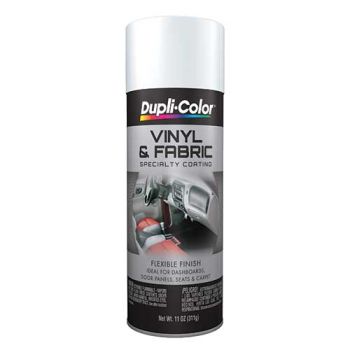 Dupli-Color Vinyl & Fabric Spray High Performance Gloss White 312g