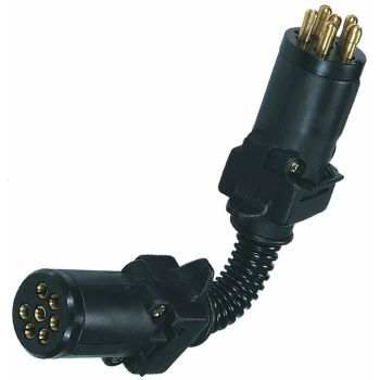 Lion Trailer Adapter 7-Pin to 6-Pin Round