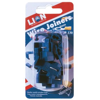 Lion Wire Joiners KS30 Blue 3-4mm 10pc