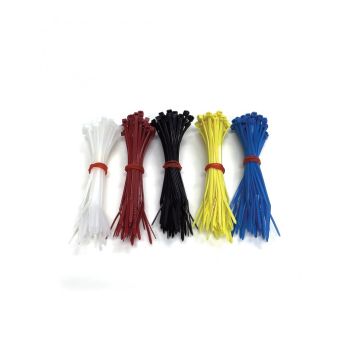 Lion Cable Ties Pack Multi-Colour 200pc