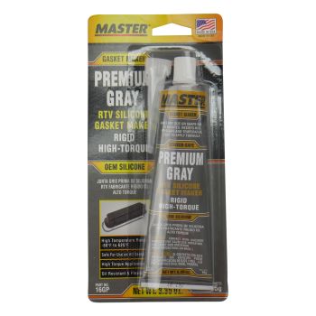 Master Premium Grey RTV Silicone Gasket Maker Rigid High Torque 85g