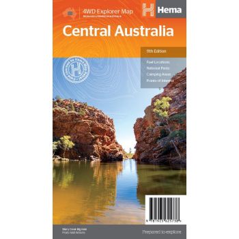 Hema Central Australia Map - New Waterproof