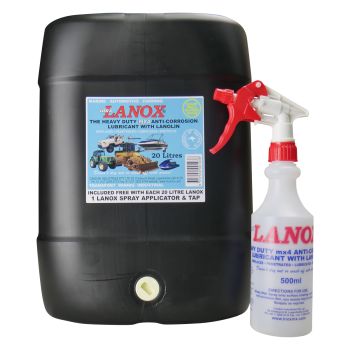 Inox MX4 Super Lubricant HD 20L + Spray Bottle & Tap