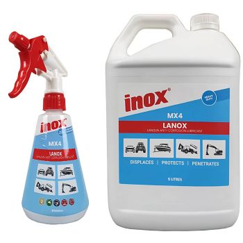 Inox MX4 Super Lubricant HD 5L + Spray Bottle