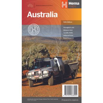 Hema Australia Large Map 