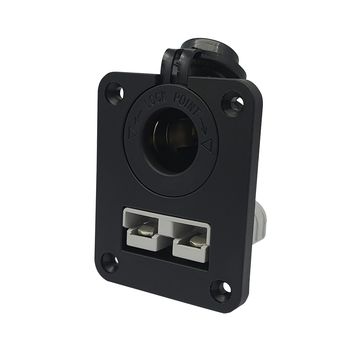 Anderson Style Plug Power Outlet & Cigarette Socket with Flush Panel Mount