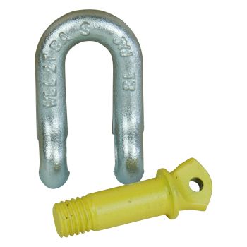 D Shackle Rated 13mm 2000kg 