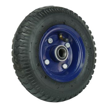 Pneumatic Wheel With Metal Rim 8 Inch 136kg Rated