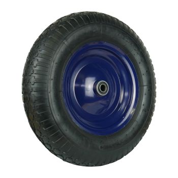 Pneumatic Wheel With Metal Rim 16 Inch 210kg Rated