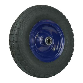 Pneumatic Wheel With Metal Rim 13 Inch 136kg Rated