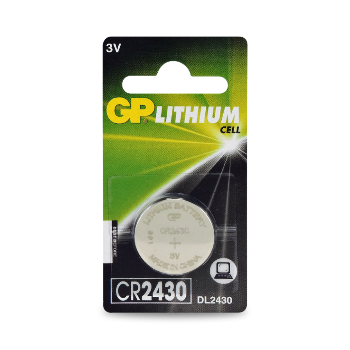 GP Lithium – Coin Cell Battery 3 Volts CR2430