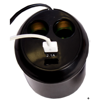 Lion Quad USB &12/24 Volt Power Charging Cup