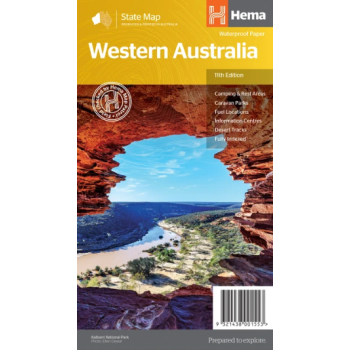 Hema Western Australia State Map